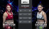 UFC269副赛：吉莉安-罗伯森VS普里西拉-卡舒埃拉