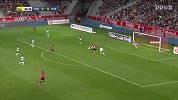 15秒快攻！里尔连续6脚传递攻入前场 奥斯梅恩中路吃饼破僵局
