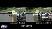 DARPA 机器人 智能减震系统PK演示 Robotic Suspension.System 疯狂避震