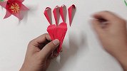 漂亮的折纸百合花，6个花瓣简单的粘在一起，看一遍就记住了