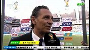 世界杯-14年-小组赛-D组-第3轮-意大利队主帅普兰德利赛后接受采访炮轰裁判-花絮