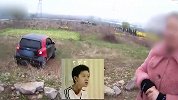 女子开车去上坟却撞上坟堆：我本来是想倒车的