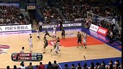 CBA-1314赛季-季后赛-1/4决赛-第1场：杰克逊接张兆旭传球上篮球进-花絮