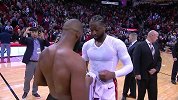 兄弟情！韦德保罗赛后交换球衣 两位当代最伟大的3号