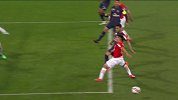 蒂耶勒曼弧线传中造杀机 洛佩斯门前包抄踢空懊悔不已