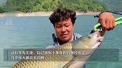 又被他装到了！浙江一男子钓到1.1米长大鱼：习惯了