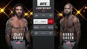 UFC on ESPN第11期副赛：克雷-盖达VS鲍比-格林