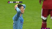 第24分钟曼城球员福登射门 - 打偏