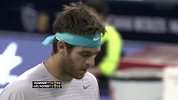 ATP-13年-上海大师赛：网前博弈 菠萝险被球打小德致歉-花絮