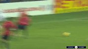 第35分钟贝内文托球员拉帕杜拉射门 - 打偏
