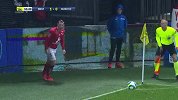 第52分钟布雷斯特球员巴安进球 布雷斯特2-0第戎
