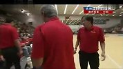 男篮友谊赛-13年-中澳对抗赛：中国男篮遭遇得分荒 扬纳基斯无奈叫暂停-花絮
