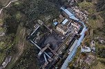 航拍杉木树煤矿透水事故救援现场 通报称人员被困区域水位下降