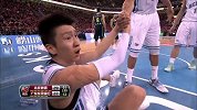 CBA-1415赛季-季后赛-半决赛-第1场-孙悦的突破上篮阿德里恩连人带球帽出底线-花絮