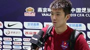 董洪麟：能为球队效力很幸运 想在球场上拼搏每一分钟