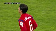 亚洲杯-15年-淘汰赛-半决赛-第40分钟黄牌 韩国朴柱昊倒地手球-花絮
