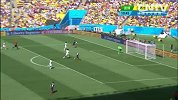 世界杯-14年-淘汰赛-1/4决赛-法国后场长传 反越位危险德国球门-花絮