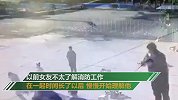 消防员和女友拍婚纱照 警铃响起消防员撒腿就跑