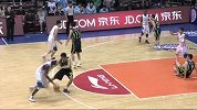 CBA-1415赛季-常规赛-第10轮-布拉彻背后运球突破上篮得手2+1（新疆vs广东）-花絮