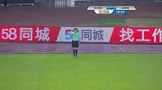 申鑫右路弧线球传中 欧耶利头球越位在先