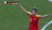 金靴稳了！中国女足终于打破僵局 李影转身抽射轰赛事第7球