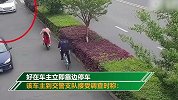 考虑过狗的感受么？ 男子开车把狗搁车顶：咱这狗是训练过的