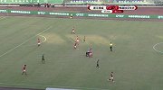 绿城突然起速右路送出传中 穆谢奎头球顶到可惜太正