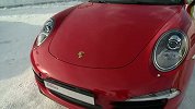 保时捷新款911 Carrera 4凌驾风雪 傲然问世