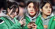 京鲁大战精彩程度无与伦比 工体除了足球最多的一定是大美妞