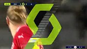 第10分钟里昂球员阿瓦尔射门 - 被扑