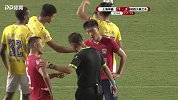 3分钟2球！阎峰禁区手球送点 王成主罚命中再追1球