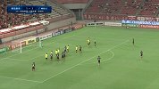 亚冠-17赛季-16强次回合-第83分钟射门 鹿岛任意球配合打穿人墙 铃木优磨前插越位在先-花絮