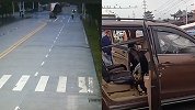 风力发电叶迎面刺穿汽车司机身亡 致车内1死1伤