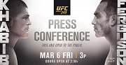 3月7日UFC249新闻发布会 时隔两年小鹰夜魔将再次对视