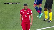 亚洲杯-15年-小组赛-D组-第1轮-第73分钟红牌 巴勒斯坦哈尔比·马哈伊纳飞铲 两黄变一红被罚下-花絮