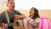 萌到极致 红遍全球父女档超有爱经典单曲