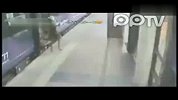 英交警发布“坠轨”录像提醒民众注意安全