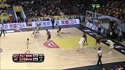 CBA-1415赛季-季后赛-1/4决赛-第1场-辽宁反击4打1打进（广厦vs辽宁）-花絮