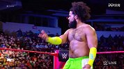 WWE-18年-RAW第1307期：单打赛 无敌荷西VS霍金斯集锦-精华
