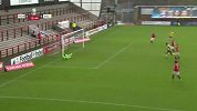 第13分钟索利赫尔球员格利森射门 - 被扑