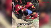 杭州网红村突发意外，寻宝的小孩被落石压中，村民：很多人来寻宝