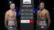 UFC266副赛：乌罗斯-麦迪克VS杰林-特纳