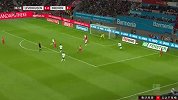 第37分钟勒沃库森球员弗兰德射门-绝佳机会打偏