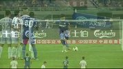中超-14赛季-联赛-第20轮-舜天李昂任意球直接打门高出横梁-花絮