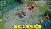 蒙犽他爹上线测试服，一个人就是一支军队，打不过人机廉颇