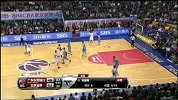CBA-1314赛季-季后赛-半决赛-第5场-鲍威尔接击地传球双手拉筐暴扣-花絮