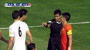 亚洲区世预赛-17年-12强赛-第7轮-第37分钟黄牌 打急伊朗！埃扎托拉希手球吃黄牌-花絮