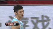 CBA-1415赛季-常规赛-第38轮-约什右侧45度飚中三分(佛山vs新疆)-花絮