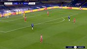 第43分钟切尔西球员吕迪格射门 - 打偏