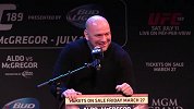 UFC-15年-UFC189倒计时：UFC189波士顿发布会全程-全场